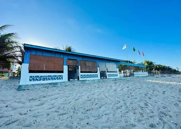 Tiny Cabins And Couple Rooms Beachcamp For Budget Travellers In Patar- Beachfront